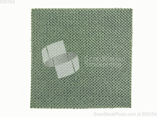 Image of Vintage looking Green fabric sample