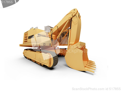 Image of Steam shovel bulldozer
