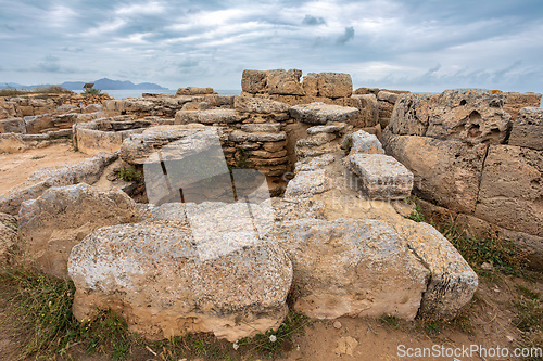 Image of Necropolis de Son Real, Can Picafort, Balearic Islands Mallorca Spain.