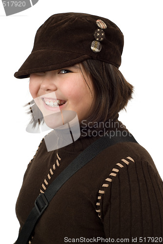 Image of Smiling Preteen