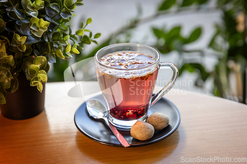 Image of Hot tea infusion