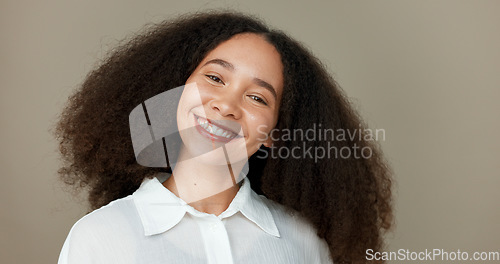 Image of Diversity, beauty and group of women in studio for empowerment, wellness and community. Happy, friends and portrait of people walk in line for cosmetics, inclusion and support on brown background