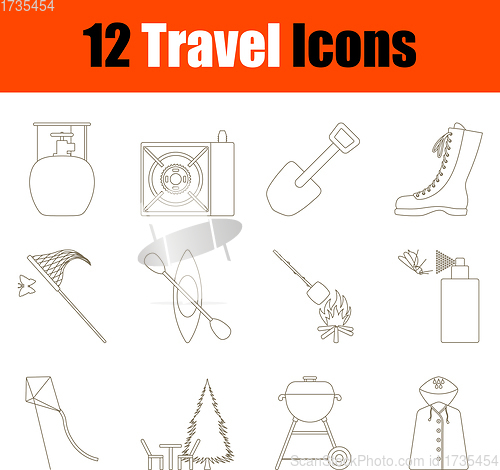 Image of Travel Icon Set