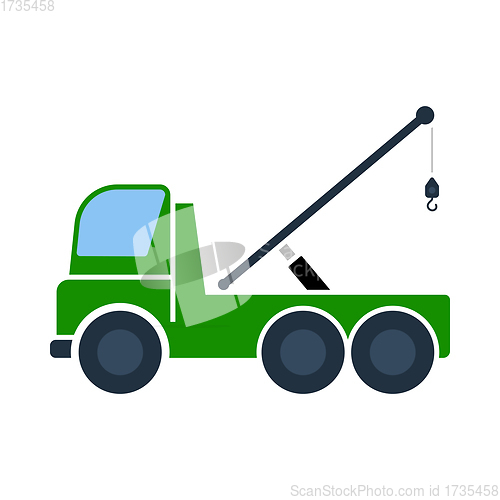 Image of Car Towing Truck Icon