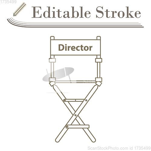 Image of Director Chair Icon