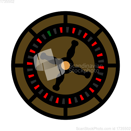 Image of Roulette Wheel Icon