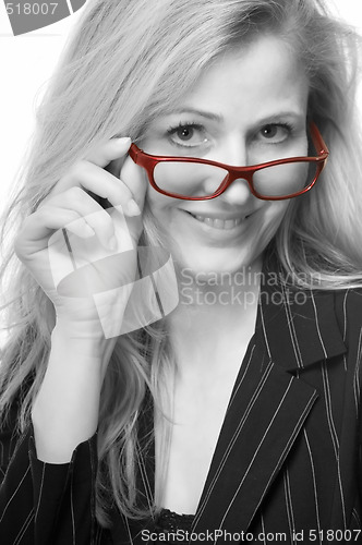 Image of Business woman in glasses