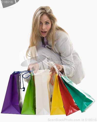 Image of Happy shopper