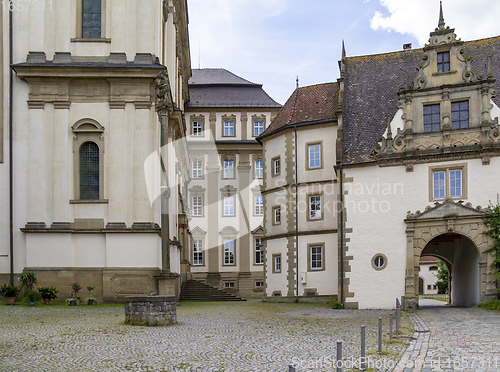 Image of Schoental Abbey in Hohenlohe