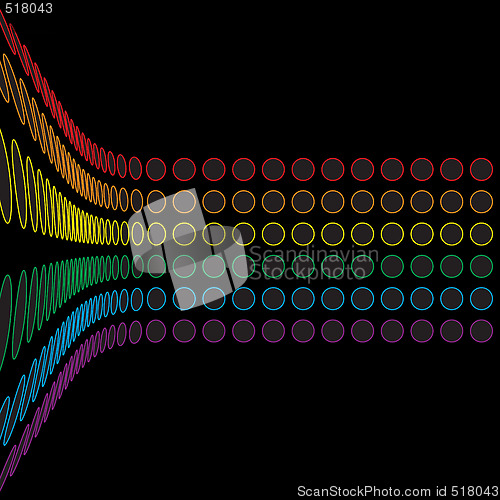 Image of Rainbow Circles Layout