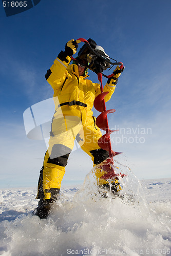 Image of Drilling a hole