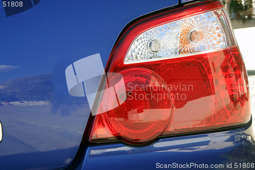 Image of Car rear lights