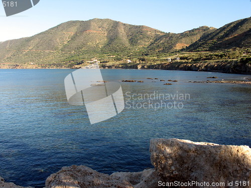 Image of Pomos sea. Cyprus