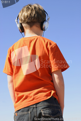 Image of Youth with headphones
