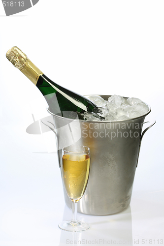 Image of Champagne in a cooler