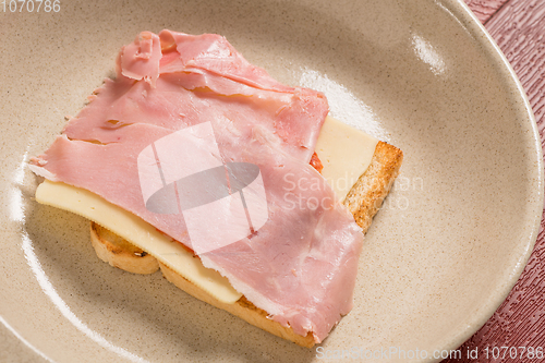 Image of Francesinha on plate preparations