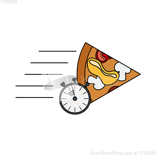 Image of Pizza Delivery Icon