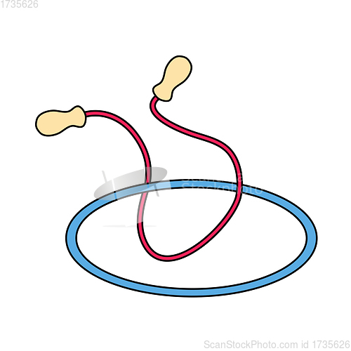 Image of Icon Of Jump Rope And Hoop