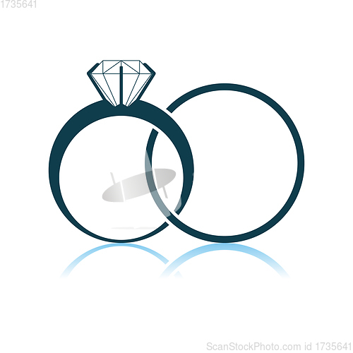 Image of Wedding Rings Icon