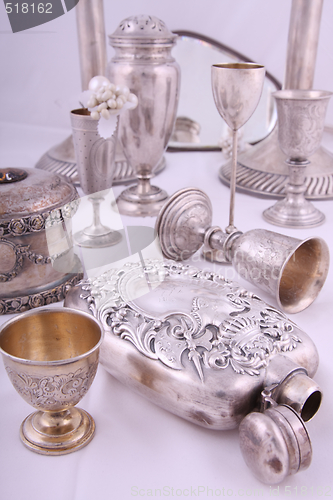 Image of Silver objects