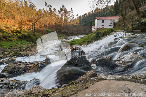 Image of River stream in Portugal