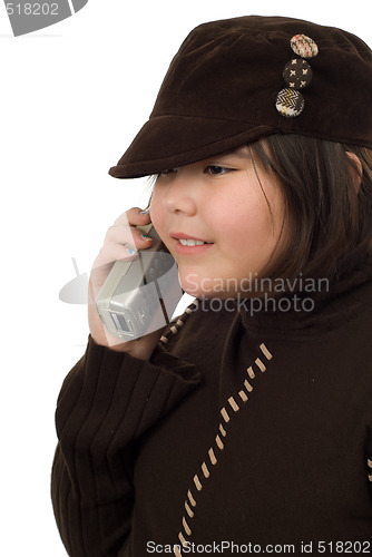 Image of Girl Talking On The Phone