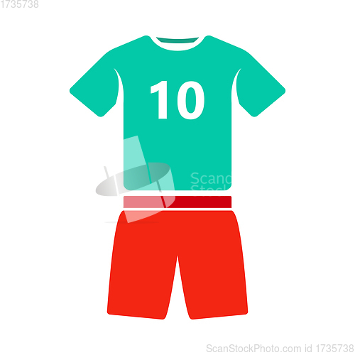 Image of Soccer Uniform Icon