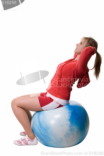 Image of Woman exercising