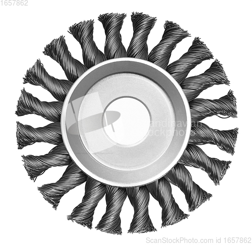 Image of wire brush wheel