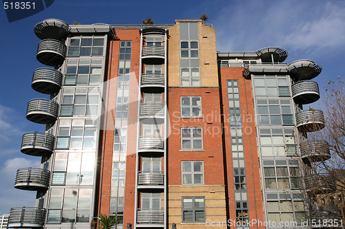 Image of Modern apartment building