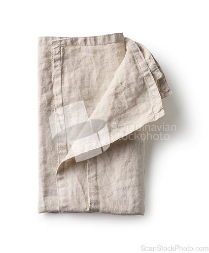 Image of folded cotton napkin