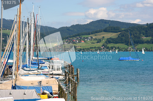 Image of Alpine lake