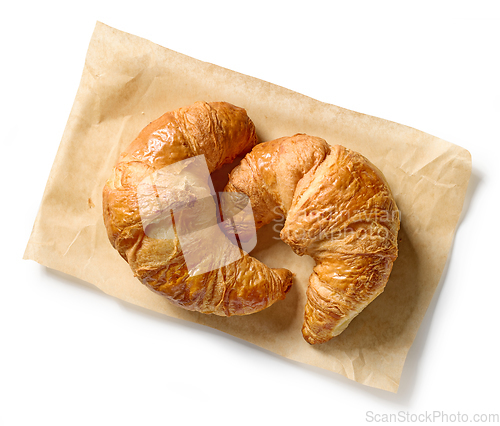 Image of freshly baked croissants