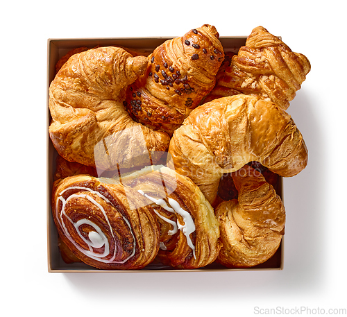 Image of various freshly baked pastries