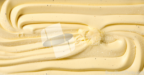 Image of vanilla ice cream texture