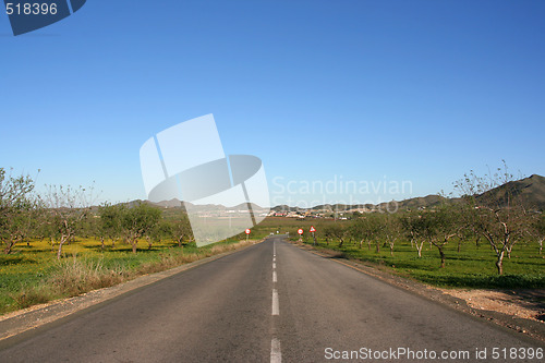 Image of Straight road