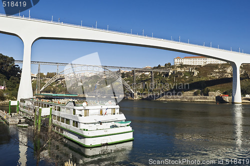 Image of Riverboat moored