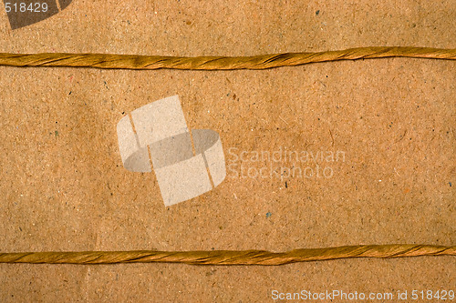 Image of Rope pattern on paper background