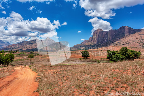 Image of Andringitra national park,mountain landscape, Madagascar wilderness landscape