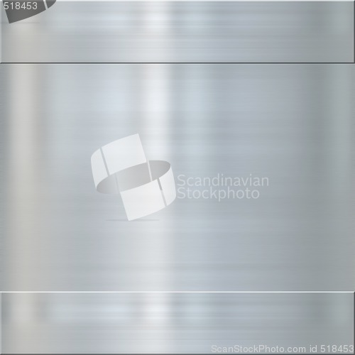 Image of fine brushed steel metal