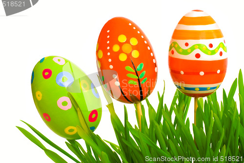 Image of easter eggs