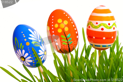 Image of easter eggs