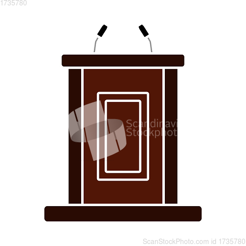 Image of Witness Stand Icon