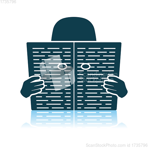 Image of Newspaper Hole Icon