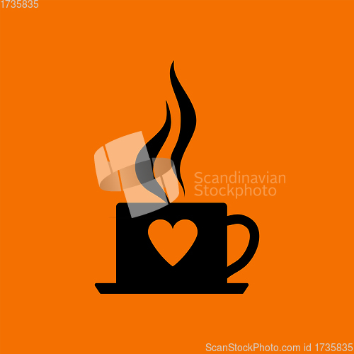 Image of Valentine Day Coffee Icon