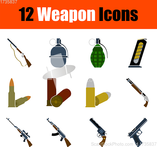 Image of Weapon Icon Set