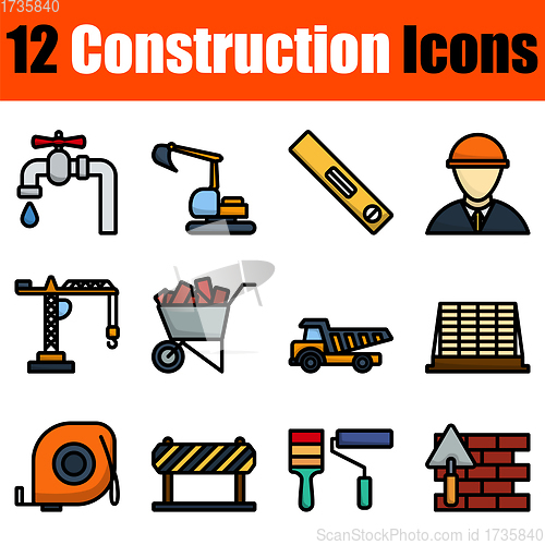 Image of Construction Icon Set