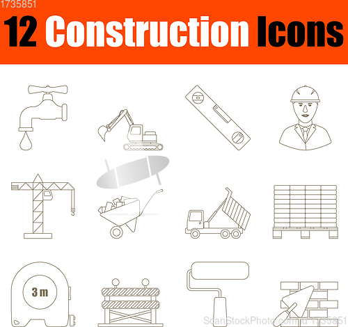 Image of Construction Icon Set