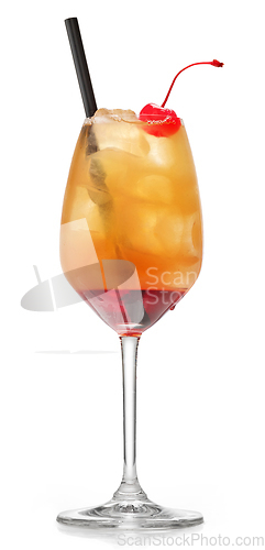 Image of glass of fresh summer cocktail