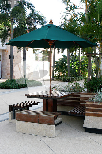 Image of Outdoor seating area